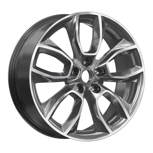 СКАД Premium  КР001 (18Outlander)  7,0\R18 5*114,3 ET38  d67,1  Diamond gloss graphite  [77550]  <Ш>  Fb max 700 kg