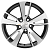 Khomen Wheels 7x17/5x114,3 ET38 D67,1 KHW1704 (Outlander) Black-FP