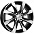 КиК Джемини 6x15/4x100 ET45 D67.1 алмаз_черный