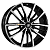 Khomen Wheels 7x18/5x114,3 ET40 D64,1 KHW1812 (Haval F7/F7x) Black-FP