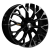 Khomen Wheels 7x17/5x108 ET40 D54,1 KHW1718 (Jac/Москвич 3) Black-FP