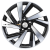 Khomen Wheels 7,5x18/5x114,3 ET50 D67,1 KHW1801 (Optima/Seltos) Black-FP Khomen Wheels 7,5x18/5x114,3 ET50 D67,1 KHW1801 (Optima/Seltos) Black-FP
