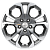 Khomen Wheels 6,5x17/5x114,3 ET50 D66,1 KHW1711 (Arkana/Kaptur) Gray-FP