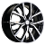 Khomen Wheels 7x18/5x114,3 ET45 D60,1 KHW1806 (Changan/Geely/Lexus/Suzuki/Toyota) Black-FP