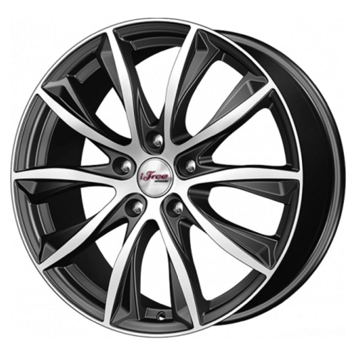 i Free  Кazaнтип  7,5\R18 5*114,3 ET37  d66,6  Блэк Джек  [688816]  Fb max 703 kg
