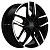 Khomen Wheels 6,5x17/5x112 ET38 D57,1 KHW1708 (Kodiaq/Tiguan) Black-FP