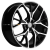 Khomen Wheels 8x20/5x120 ET41,5 D66,1 KHW2012 (Voyah Dream) Black-FP