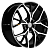 Khomen Wheels 8x20/5x120 ET41,5 D66,1 KHW2012 (Voyah Dream) Black-FP