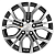 Khomen Wheels 6,5x16/5x108 ET45 D60,1 KHW1608 (Chery Tiggo 3/Tiggo 3 Pro) Black-FP