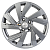 Khomen Wheels 7,5x18/5x112 ET43 D57,1 KHW1801 (Kodiaq/Tiguan) Gray