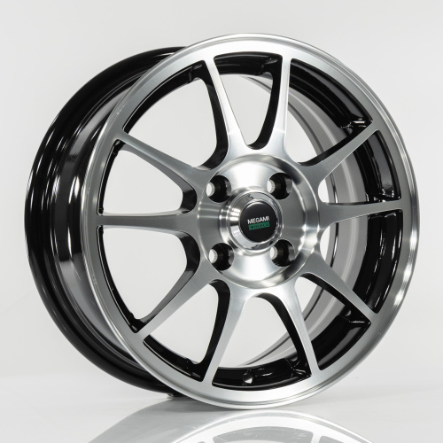 Megami MGM-5 6x14/4x100 ET43 D60.1 BKF