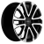 Khomen Wheels 7,5x18/6x139,7 ET30 D106,1 KHW1805 (Fortuner/Hilux) Black-FP Khomen Wheels 7,5x18/6x139,7 ET30 D106,1 KHW1805 (Fortuner/Hilux) Black-FP