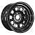 ZEPP 4x4 8x16/6x114,3 ET0 D66 Nissan Navara D40 2.5TD Semicircle Gloss Black (LTM)