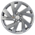 Khomen Wheels 7,5x18/5x112 ET43 D57,1 KHW1801 (Kodiaq/Tiguan) Gray
