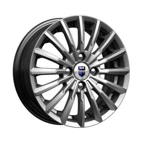 КиК  Акцент-оригинал (КС641)  5,5\R14 4*100 ET43  d60,1  Дарк платинум  [r72978]  Fb max 505 kg