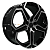 Khomen Wheels 7,5x19/5x108 ET50,5 D63,4 KHW1909 (Volvo XC60) Black-FP