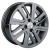 Khomen Wheels 6x16/4x100 ET41 D60,1 KHW1609 (XRay) Gray Khomen Wheels 6x16/4x100 ET41 D60,1 KHW1609 (XRay) Gray