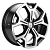 Khomen Wheels 6,5x17/5x108 ET33 D60,1 KHW1710 (Chery Tiggo 7pro) Black-FP