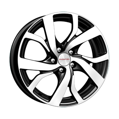 КиК  Палермо (КС607)  6,5\R16 5*114,3 ET40  d67,1  Алмаз черный  [13893]  Fb max 650 kg