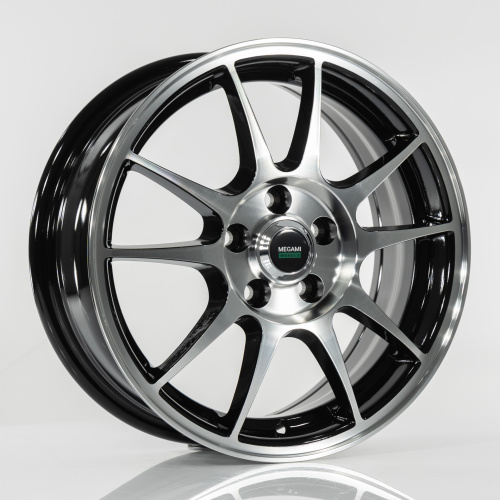 Megami MGM-5 6x15/5x100 ET38 D57.1 BKF